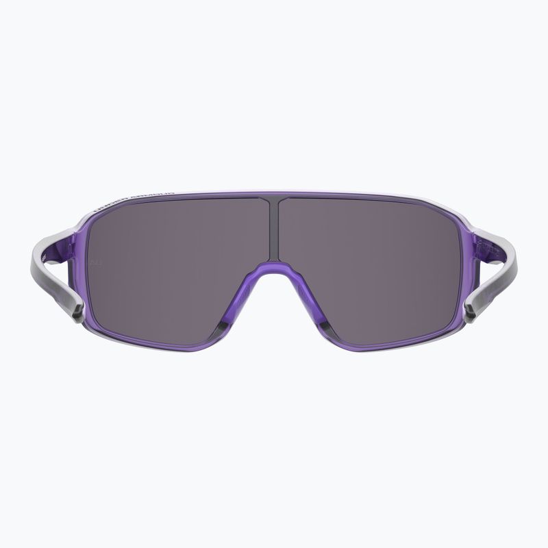 Occhiali da sole Under Armour Gameday/G S3 da uomo, viola opaco/verde multistrato 4