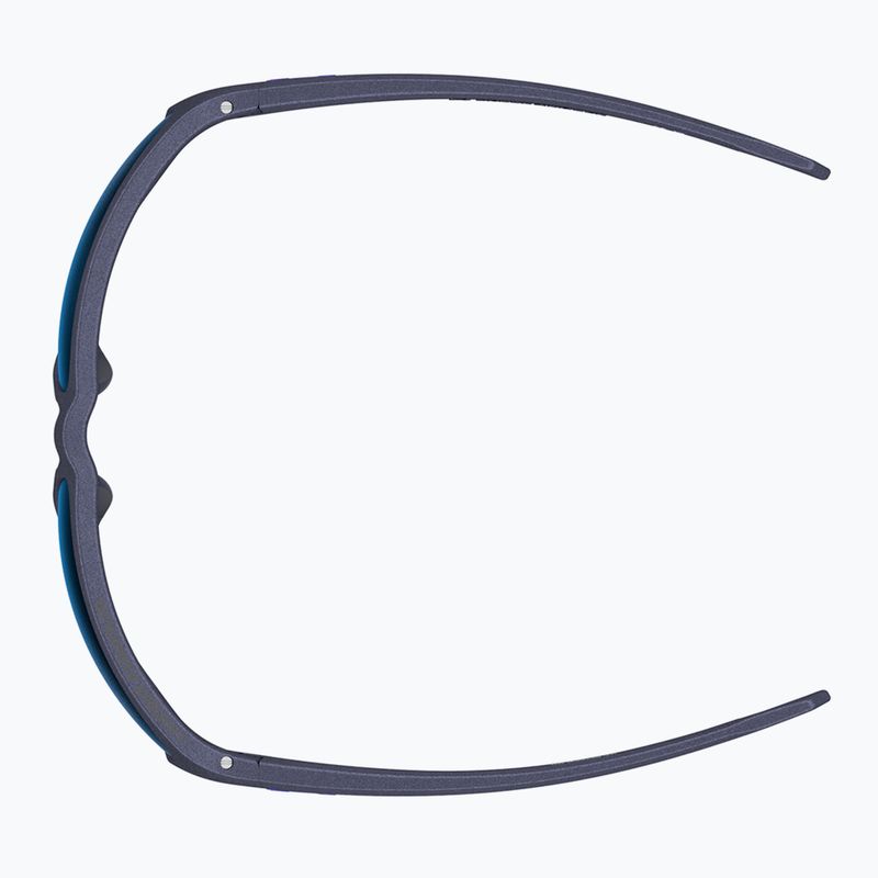 Occhiali da sole da uomo Under Armour Attack MD S3 blu metallizzato/blu multistrato oleofobico 5