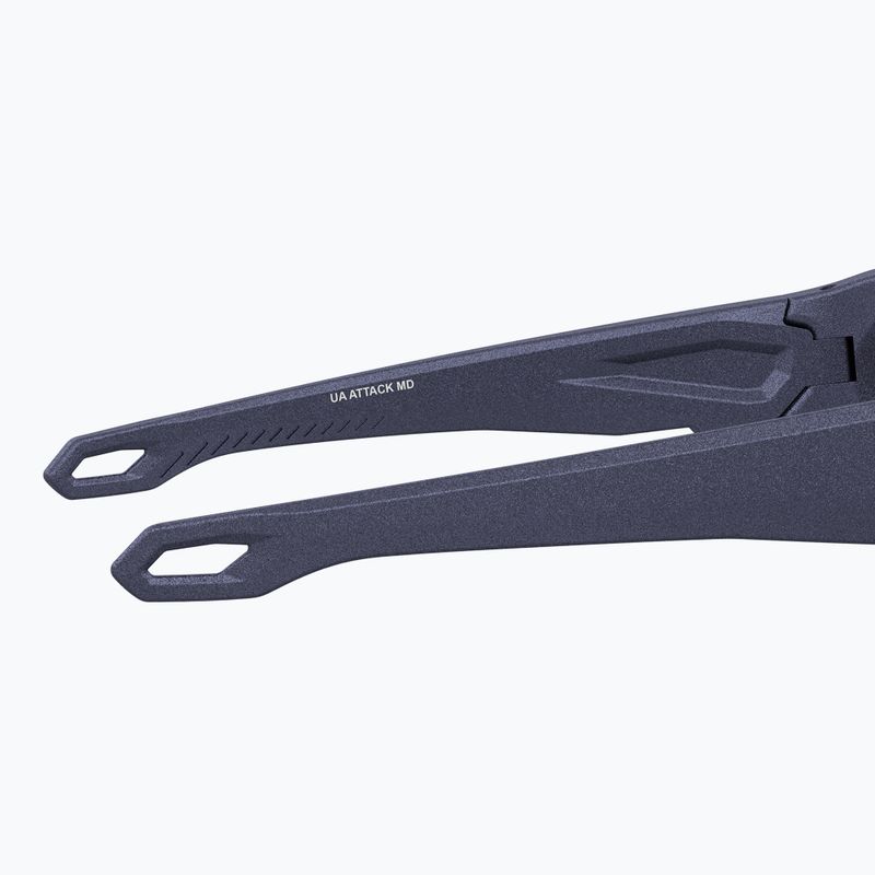 Occhiali da sole da uomo Under Armour Attack MD S3 blu metallizzato/blu multistrato oleofobico 8