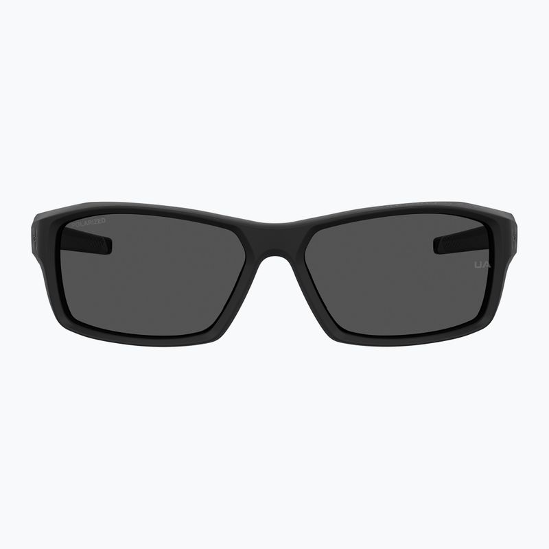 Occhiali da sole Under Armour Fanatical S3 nero opaco/grigio polarizzati da uomo 3