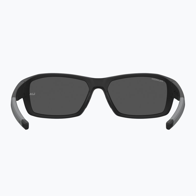 Occhiali da sole Under Armour Fanatical S3 nero opaco/grigio polarizzati da uomo 4