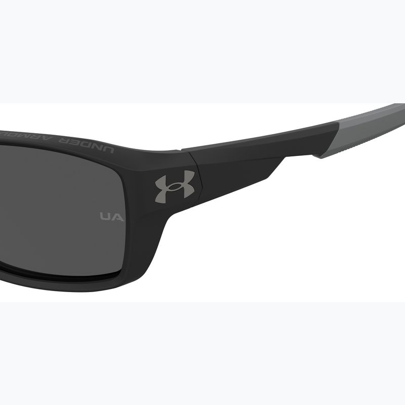 Occhiali da sole Under Armour Fanatical S3 nero opaco/grigio polarizzati da uomo 7