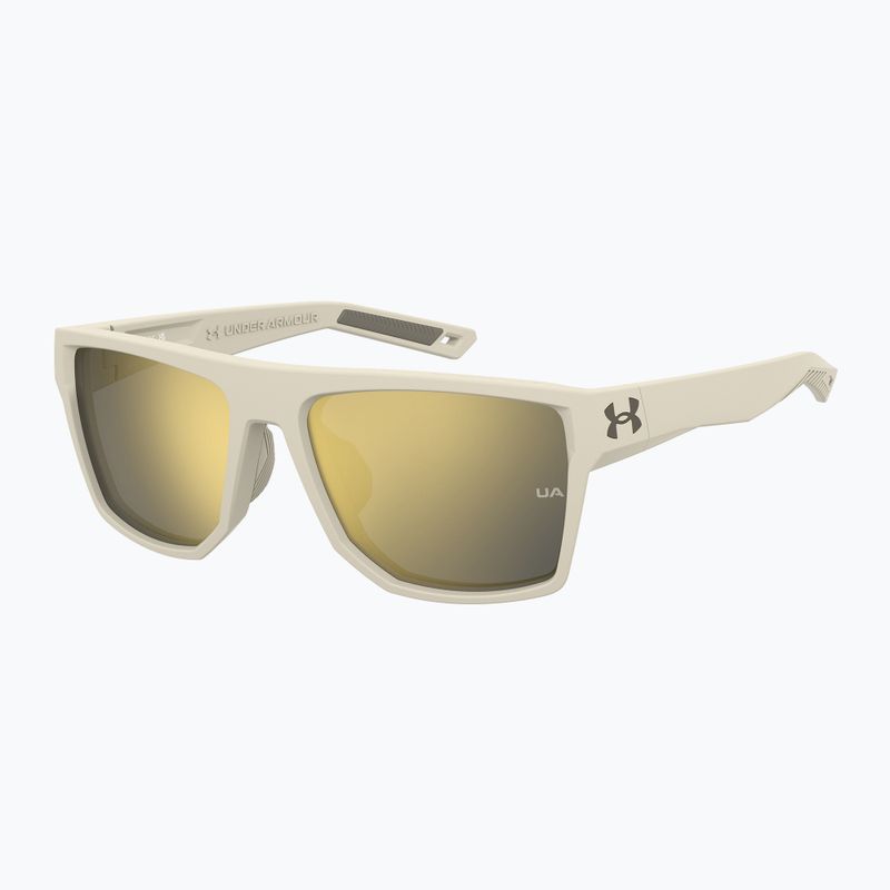 Occhiali da sole Under Armour Launch 2/G S3 cachi/oro specchiato da uomo 2