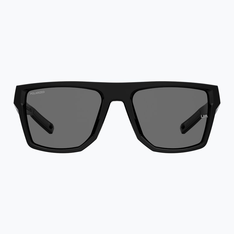 Occhiali da sole da uomo polarizzati Under Armour Launch 2/G S3 nero/grigio 3