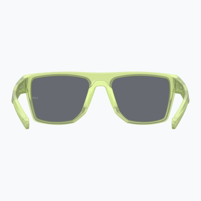 Occhiali da sole da uomo Under Armour Launch 2/G S3 in cristallo verde/specchio d'argento 4