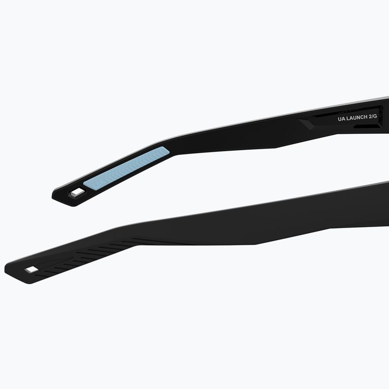 Occhiali da sole Under Armour Launch 2/G S3 nero blu/blu multistrato da uomo 8