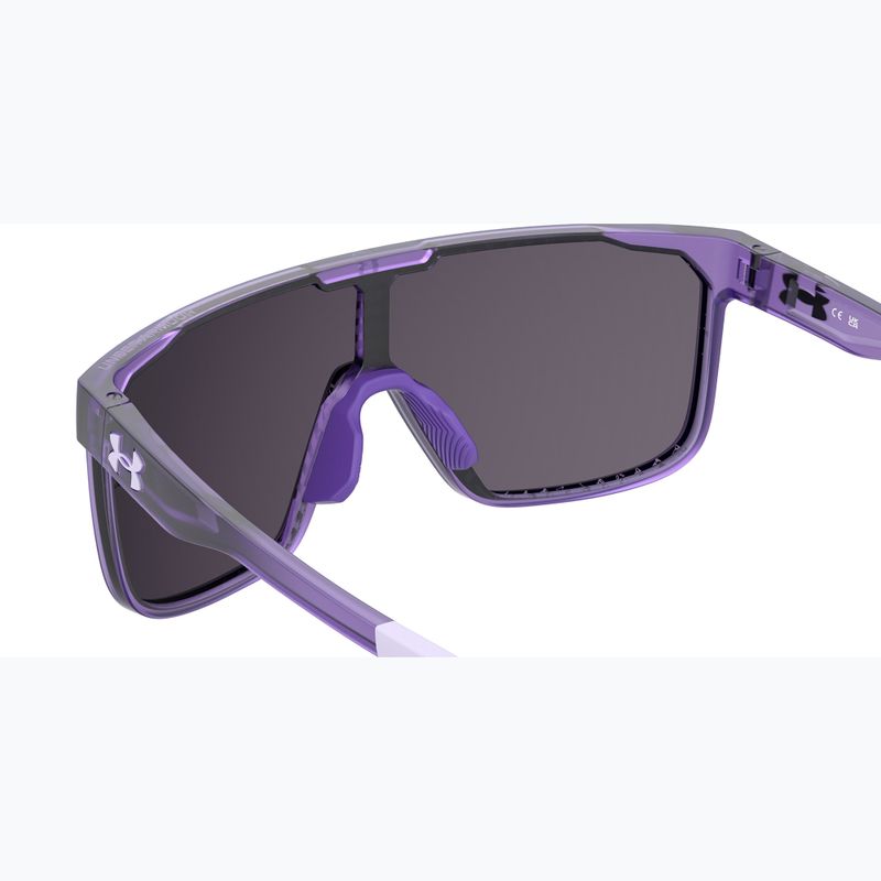 Occhiali da sole da uomo Under Armour Define/G S3 viola opaco/verde multistrato 6