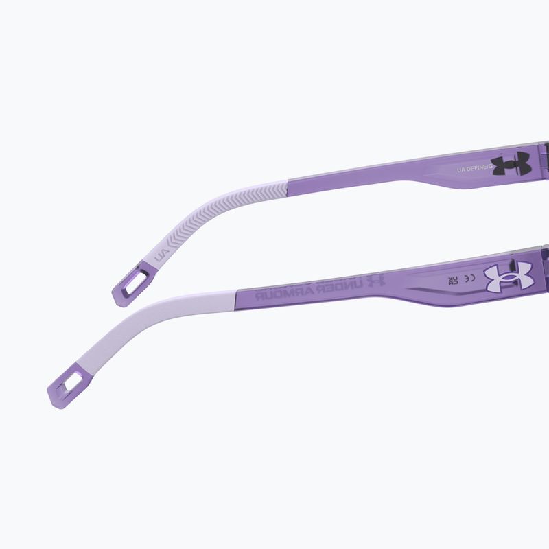 Occhiali da sole da uomo Under Armour Define/G S3 viola opaco/verde multistrato 8