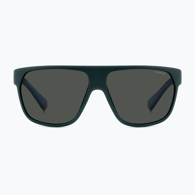 Occhiali da sole da uomo Polaroid PLD 7053/S matte green/grey polarized 3