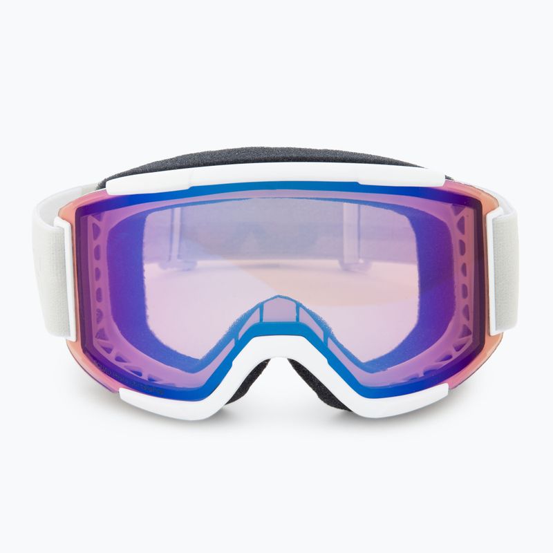 Smith Squad white vapor/chromapop pro photochromic blue mirror occhiali da sci 3
