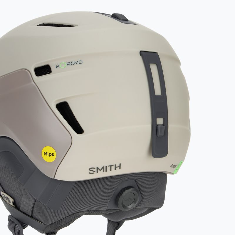 Smith Accel MIPS casco da sci gesso opaco 8