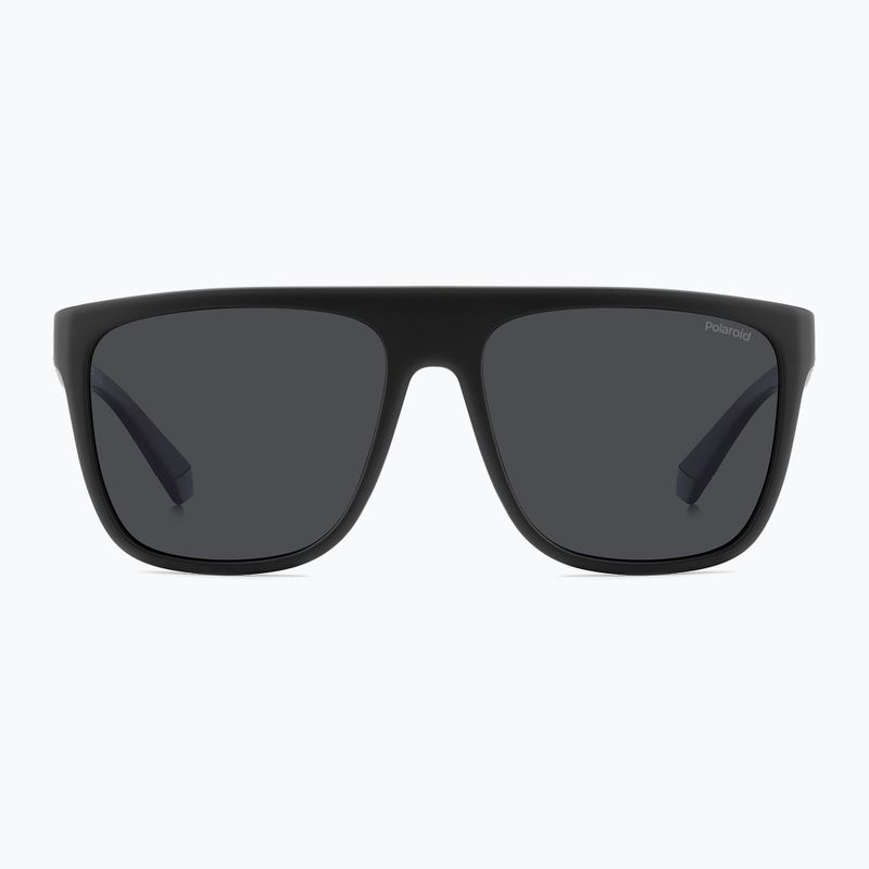 Occhiali da sole Polaroid PLD 2162/S nero opaco/grigio polarizzato da uomo 3