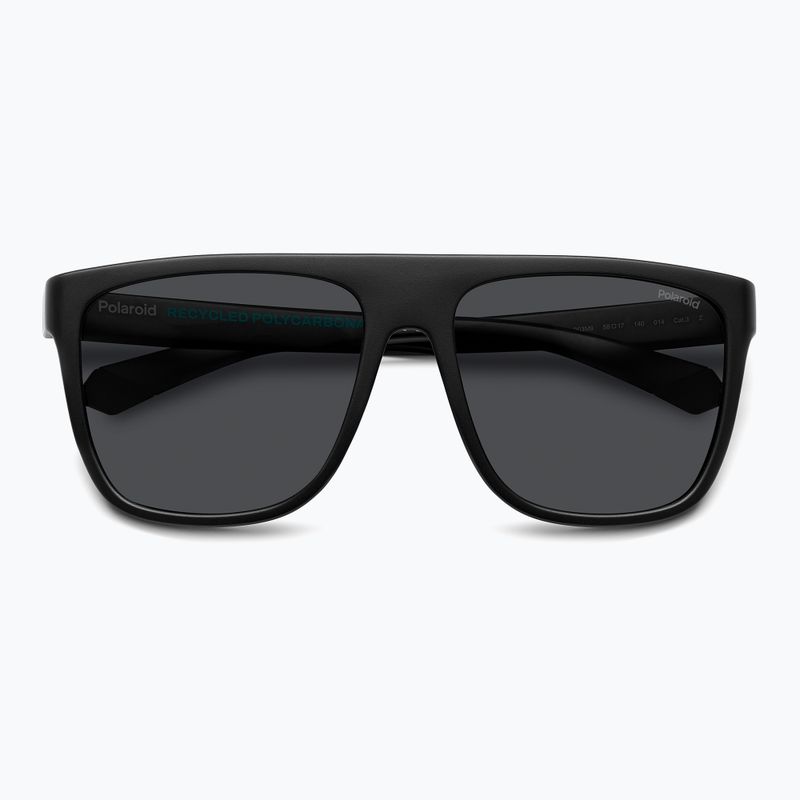 Occhiali da sole Polaroid PLD 2162/S nero opaco/grigio polarizzato da uomo 4