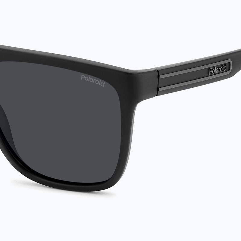 Occhiali da sole Polaroid PLD 2162/S nero opaco/grigio polarizzato da uomo 5