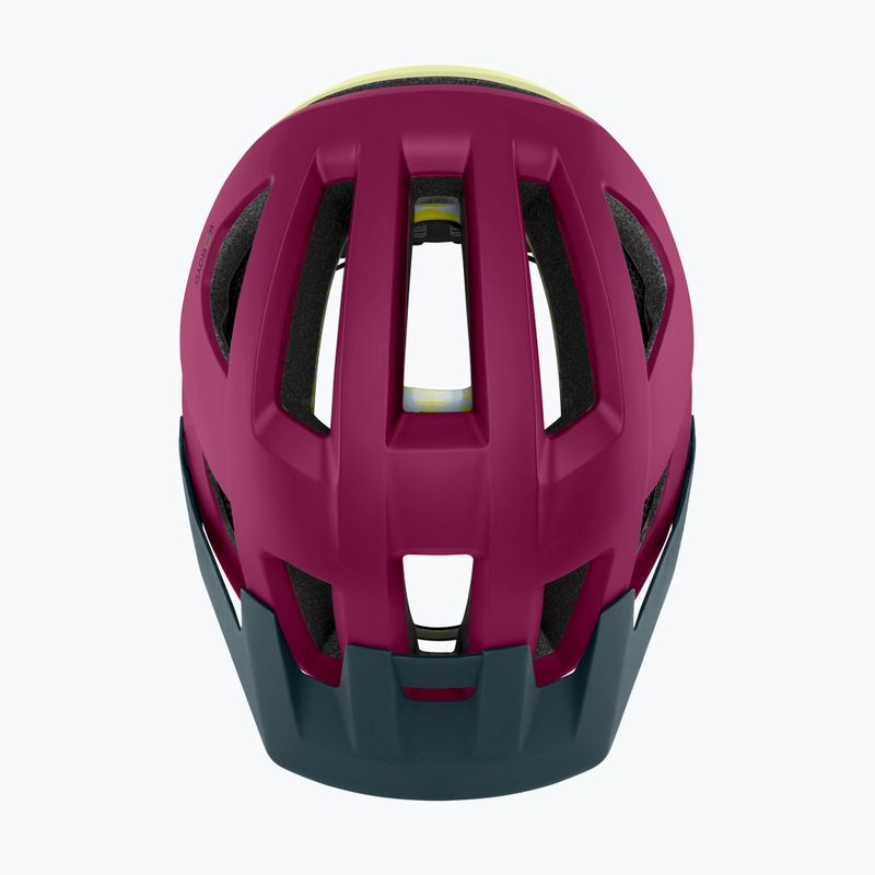 Casco da ciclismo Smith Session MIPS matte huckleberry/lichen/ pacific 2