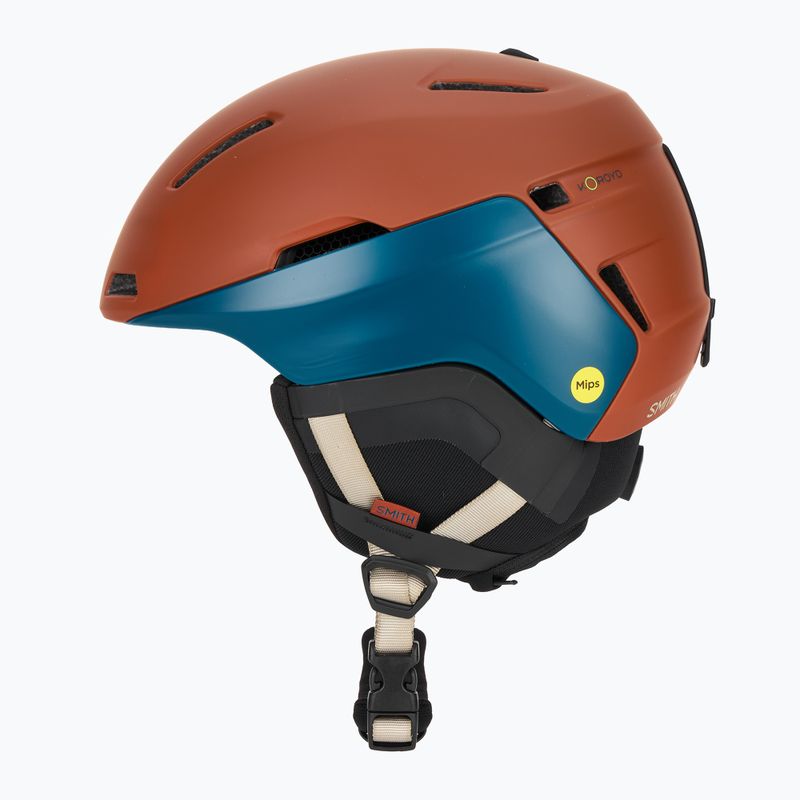 Smith Accel MIPS casco da sci acciaio ruggine opaco 3