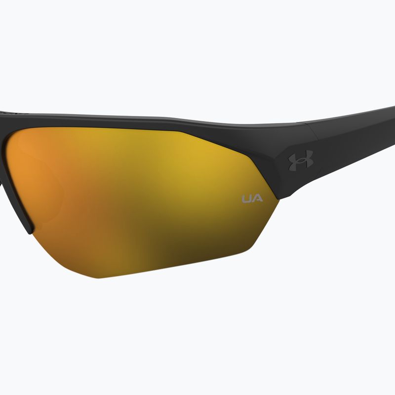Occhiali da sole per bambini Under Armour UA 7000/S S3 nero opaco/oro specchiato 7