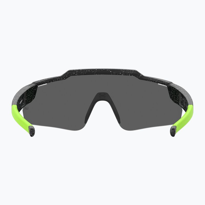 Occhiali da sole per bambini Under Armour Levelup Jr S3 modello nero bianco verde multistrato 4