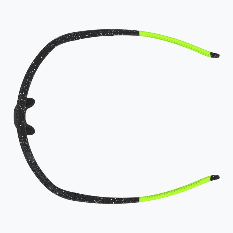 Occhiali da sole per bambini Under Armour Levelup Jr S3 modello nero bianco verde multistrato 5