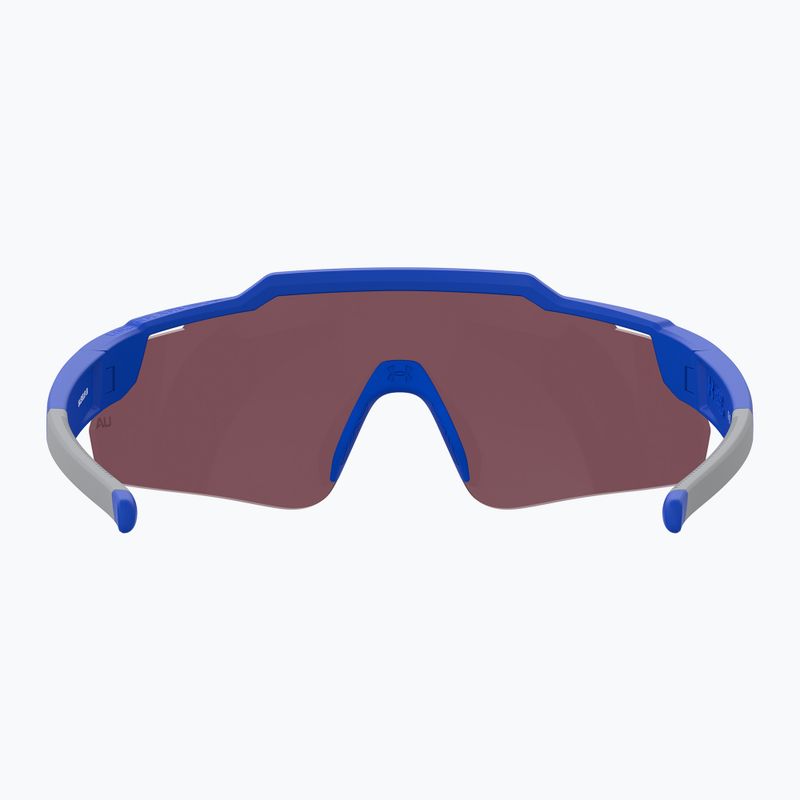 Occhiali da sole per bambini Under Armour Levelup Jr S3 blu opaco/grigio/infrarossi 4