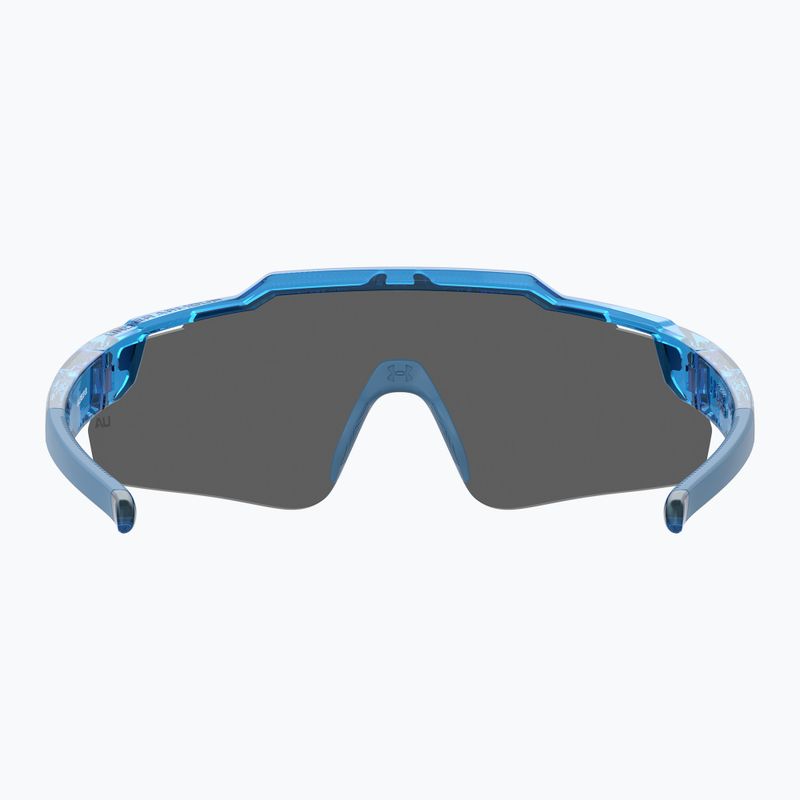 Occhiali da sole per bambini Under Armour Levelup Jr S3 crystal blue/blue multistrato 4