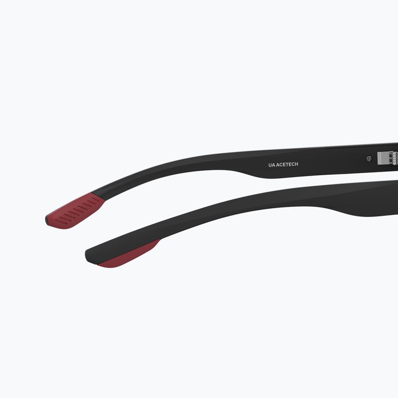 Occhiali da sole Under Armour Acetech S3 nero opaco rosso/grigio a infrarossi 8