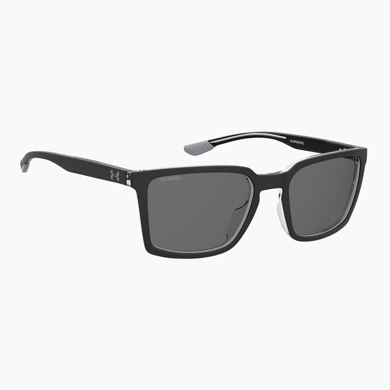 Occhiali da sole Under Armour Sportate S3 in cristallo nero/grigio polarizzati