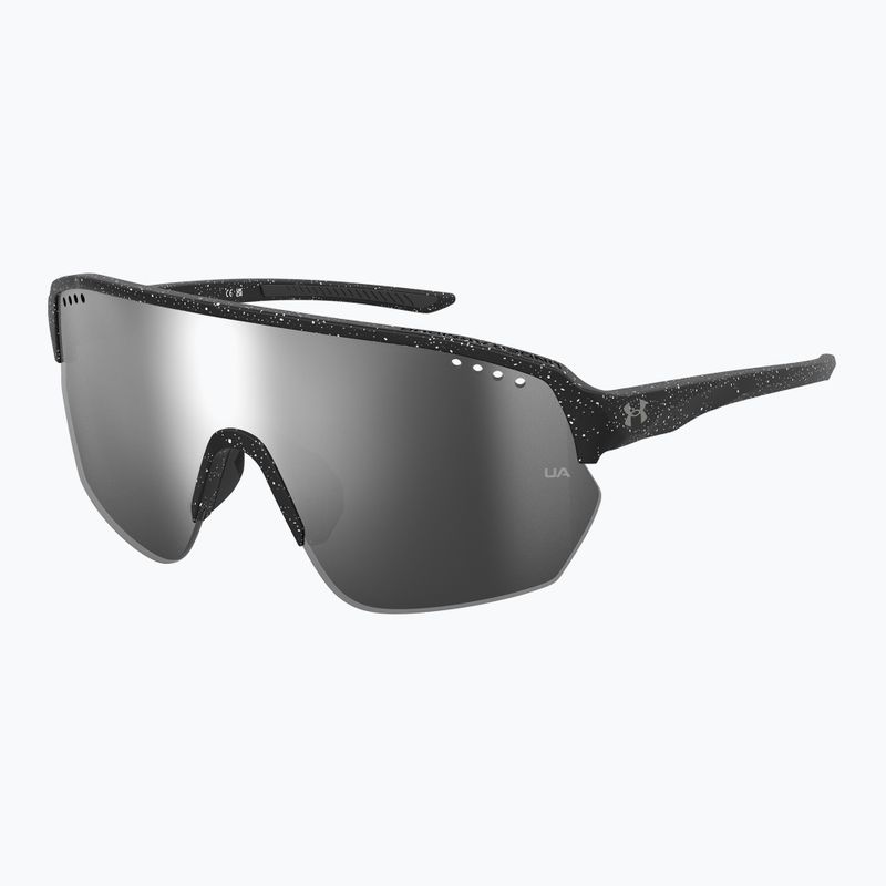 Occhiali da sole Under Armour Gamedat II/G S3 modello nero bianco/argento a specchio 2