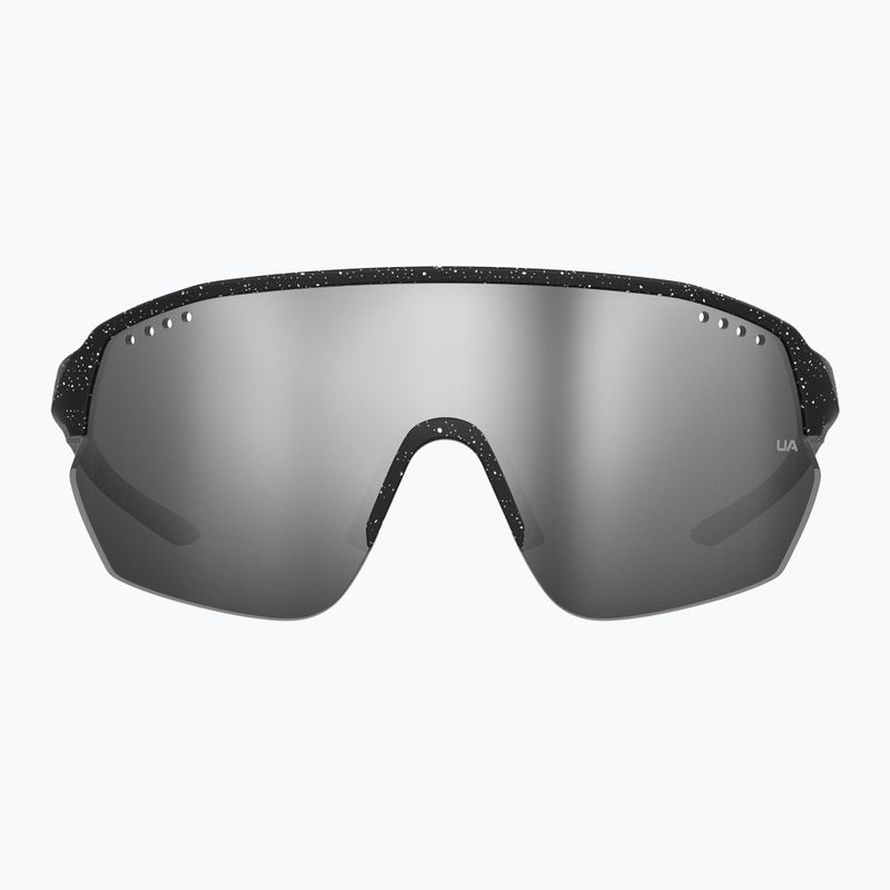 Occhiali da sole Under Armour Gamedat II/G S3 modello nero bianco/argento a specchio 3