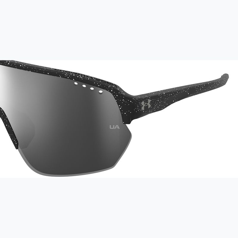 Occhiali da sole Under Armour Gamedat II/G S3 modello nero bianco/argento a specchio 7