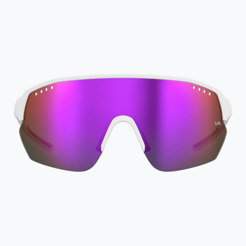Occhiali da sole Under Armour Gamedat II/G S3 bianco opaco/rosa a specchio 3
