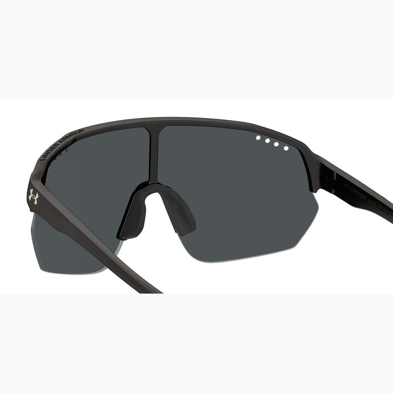 Occhiali da sole Under Armour Gamedat II/G S3 nero metallizzato/grigio bronzo a specchio 6