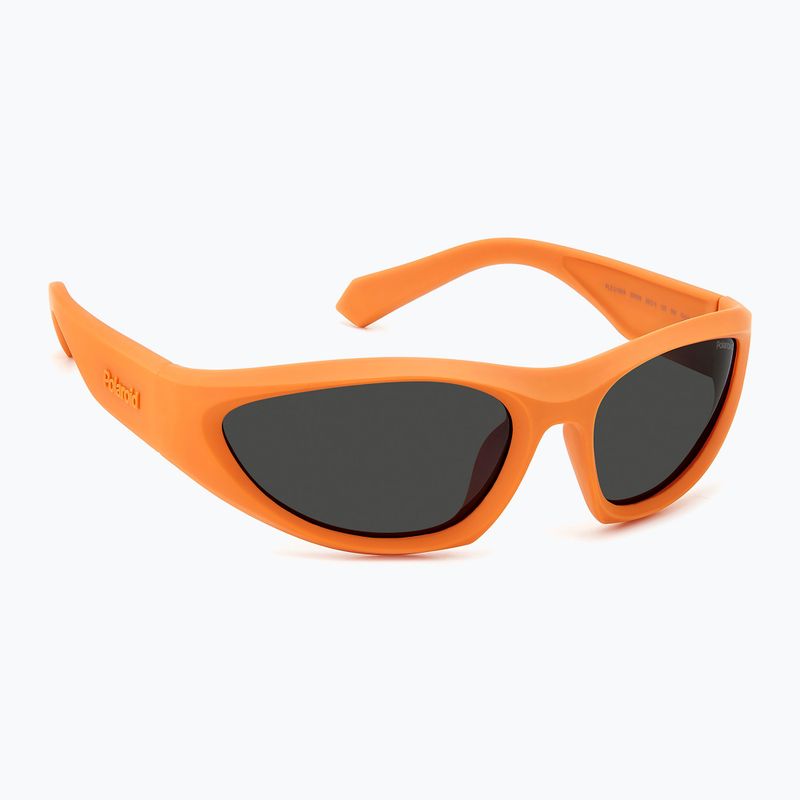 Occhiali da sole Polaroid PLD 2165/S arancio opaco/grigio polarizzato