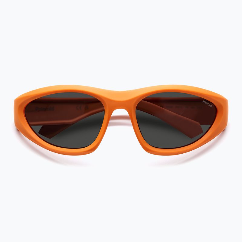 Occhiali da sole Polaroid PLD 2165/S arancio opaco/grigio polarizzato 4