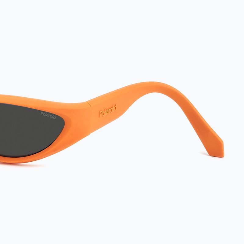 Occhiali da sole Polaroid PLD 2165/S arancio opaco/grigio polarizzato 6
