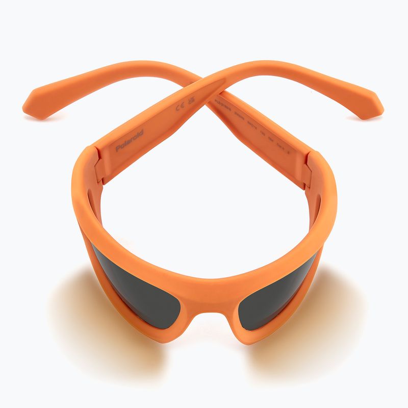 Occhiali da sole Polaroid PLD 2165/S arancio opaco/grigio polarizzato 8