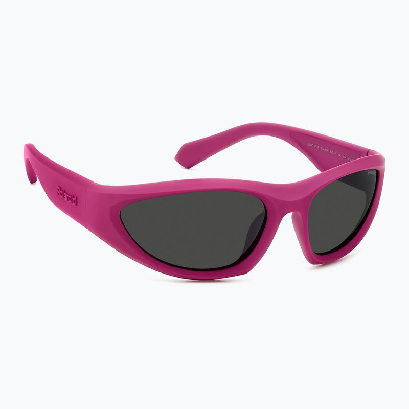 Occhiali da sole polarizzati Polaroid PLD 2165/S fucsia/grigio opaco