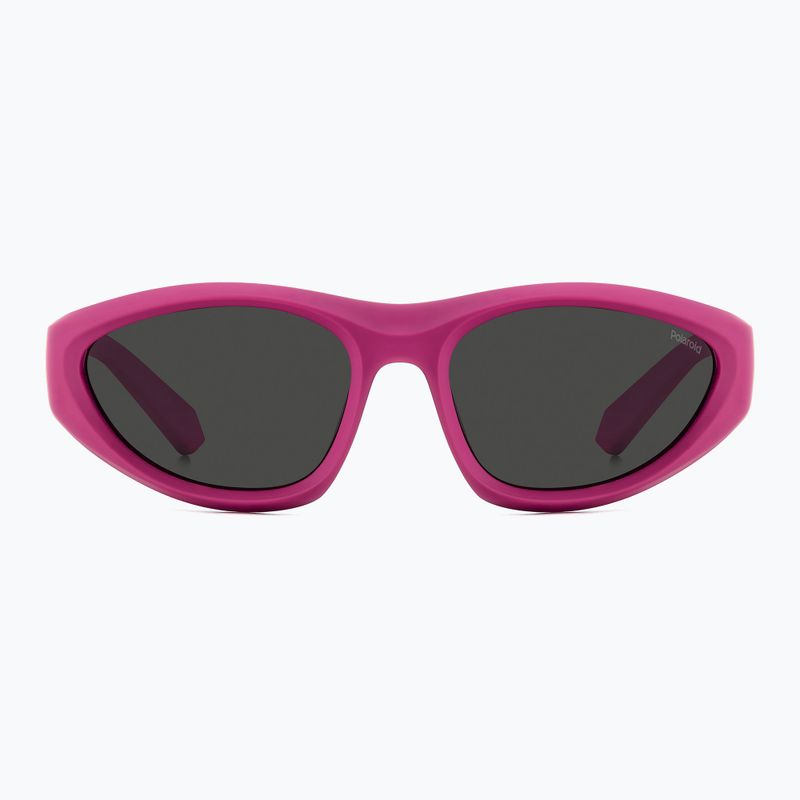 Occhiali da sole polarizzati Polaroid PLD 2165/S fucsia/grigio opaco 3
