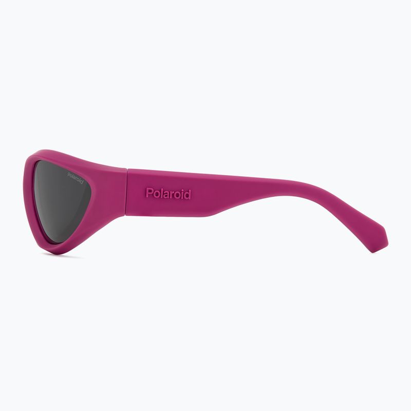 Occhiali da sole polarizzati Polaroid PLD 2165/S fucsia/grigio opaco 5
