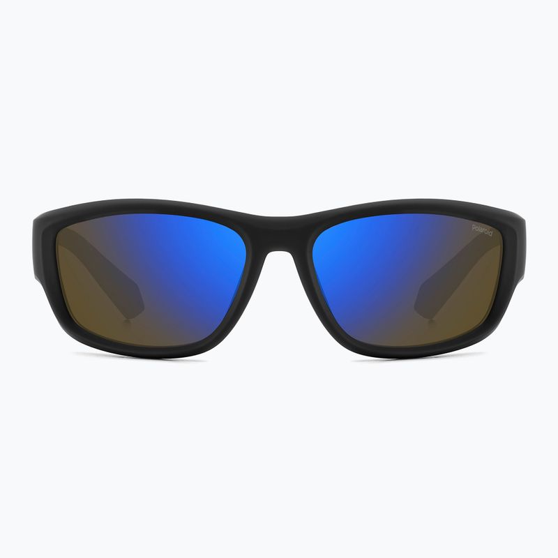 Occhiali da sole Polaroid PLD 2166/S nero opaco blu/specchio blu polarizzati da uomo 3
