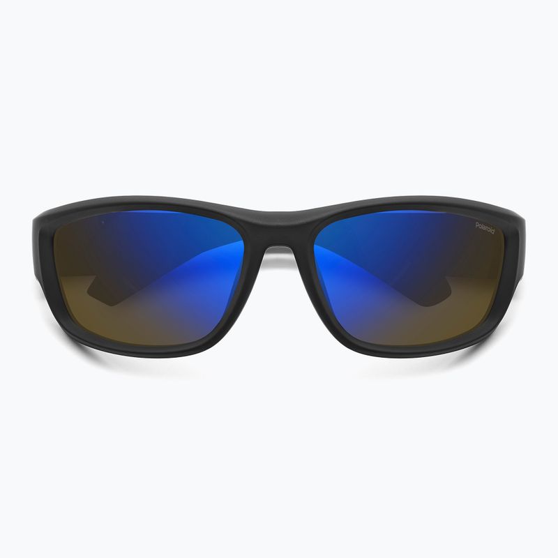 Occhiali da sole Polaroid PLD 2166/S nero opaco blu/specchio blu polarizzati da uomo 4