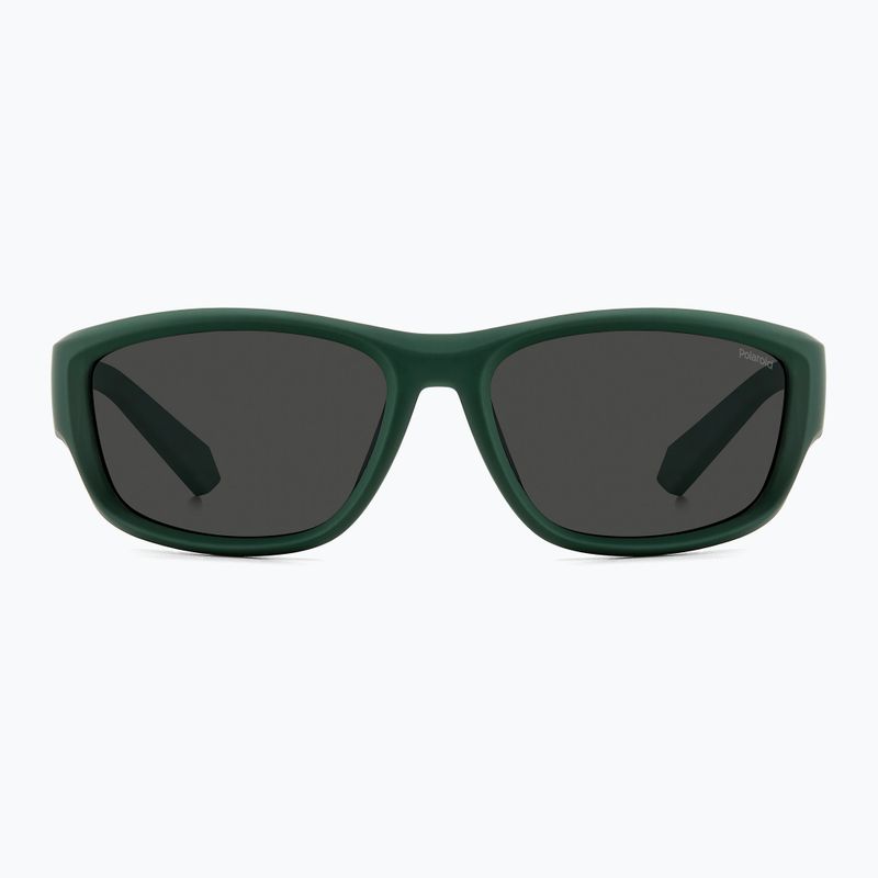 Occhiali da sole Polaroid PLD 2166/S verde opaco/grigio polarizzato da uomo 3