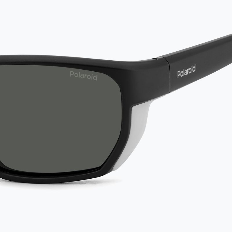 Occhiali da sole Polaroid PLD 7057/S nero opaco/grigio polarizzato da uomo 6