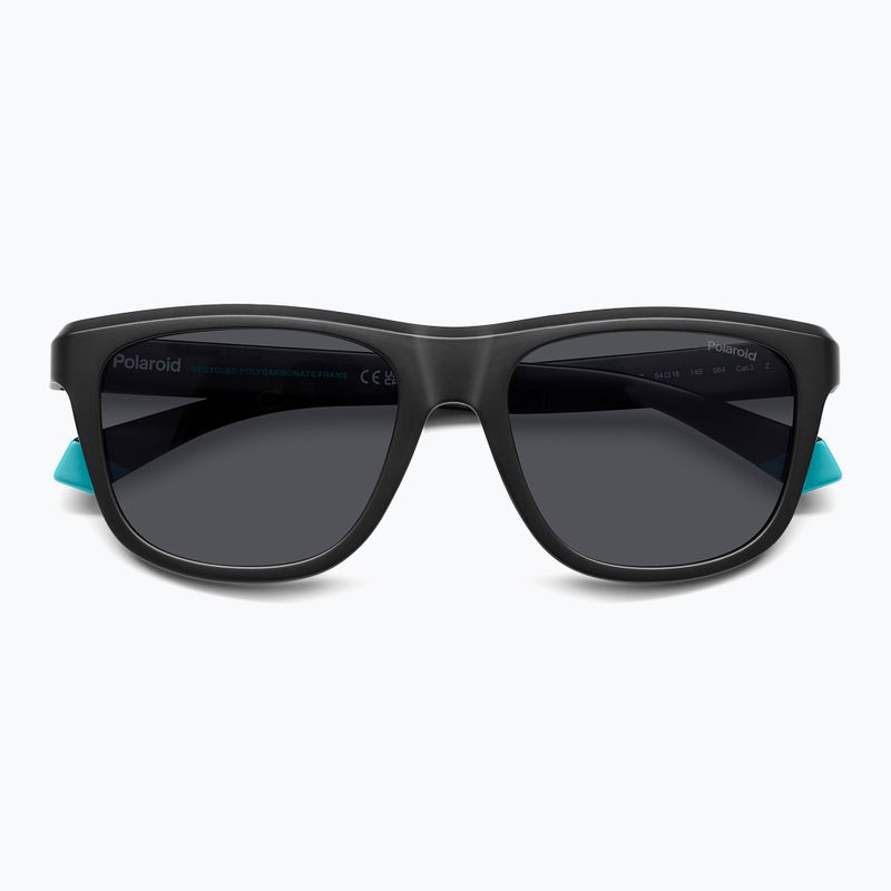 Occhiali da sole Polaroid PLD 2163/S nero opaco/grigio polarizzato 4