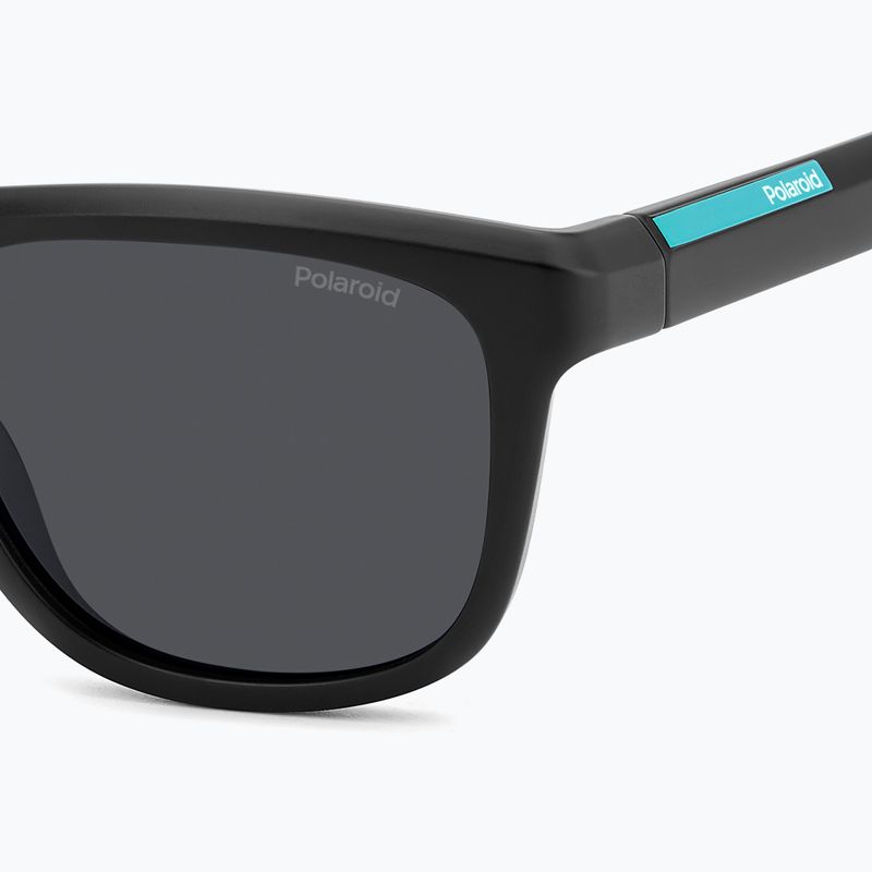 Occhiali da sole Polaroid PLD 2163/S nero opaco/grigio polarizzato 5