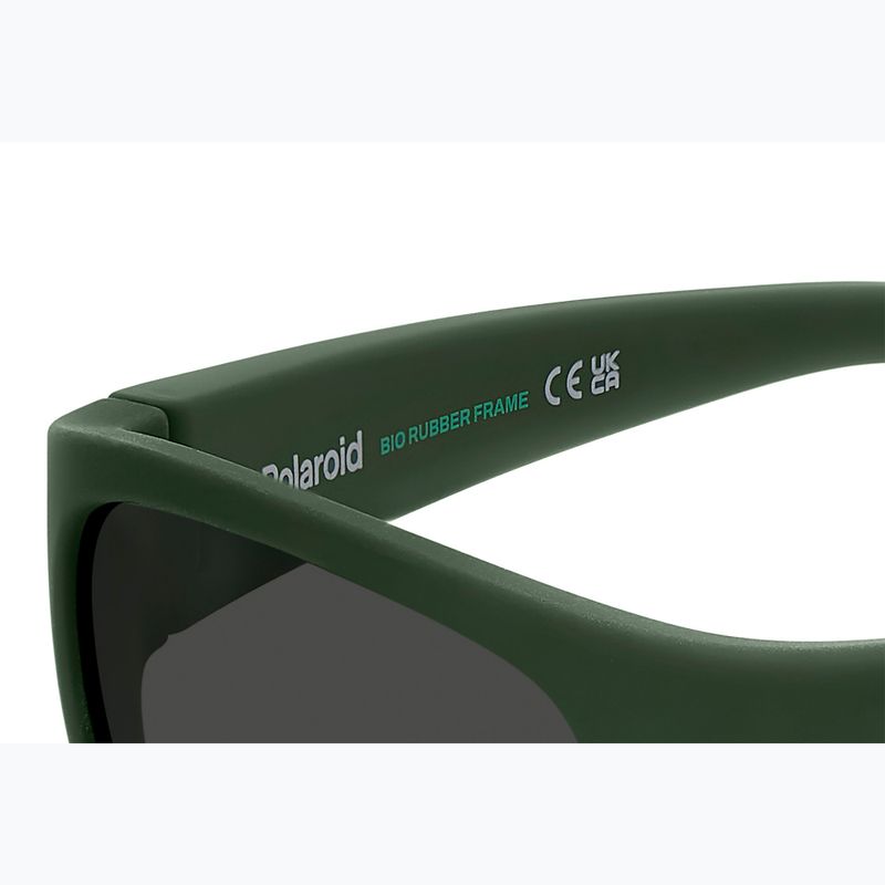 Occhiali da sole Polaroid PLD 8064/S verde/grigio polarizzati per bambini 6
