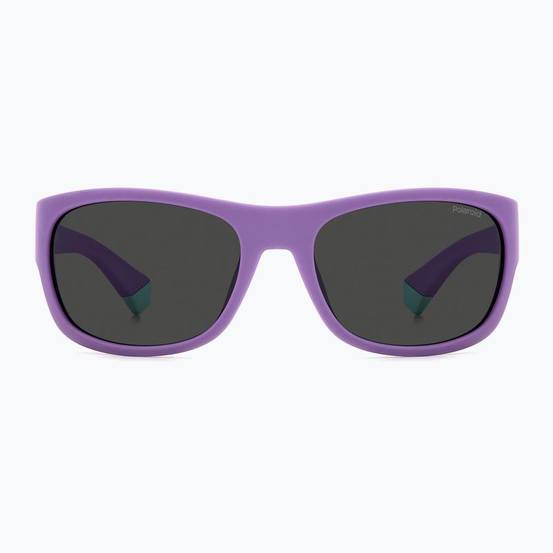 Occhiali da sole Polaroid PLD 8064/S viola/grigio polarizzati per bambini 3