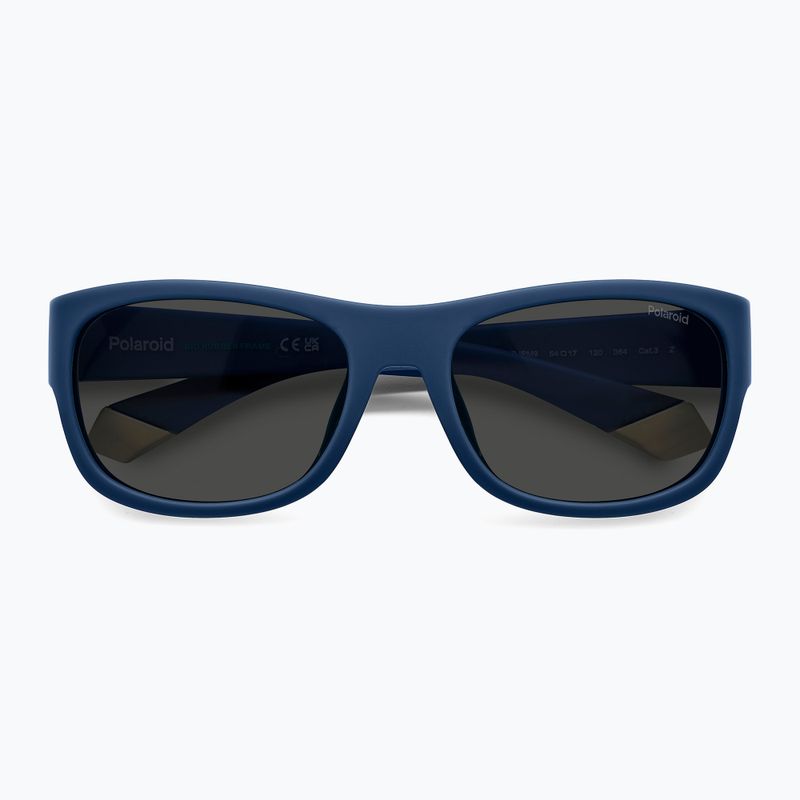 Occhiali da sole Polaroid PLD 8064/S blu/grigio polarizzati per bambini 4