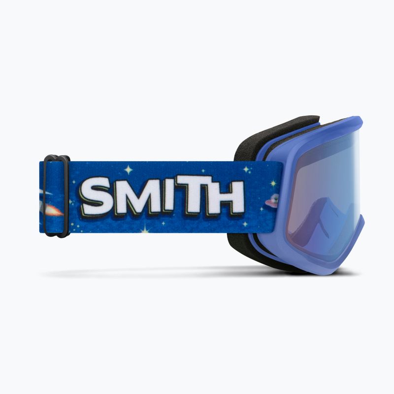 Maschera da sci Smith Snowday Jr supernova rockets/blue sensor mirror 8