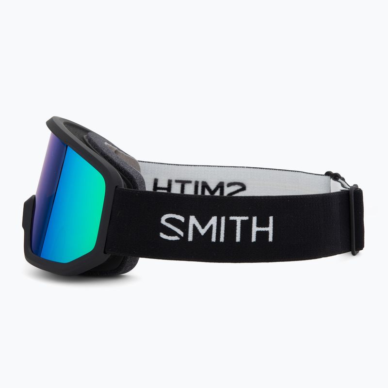 Maschera da sci Smith Transfer black/green sol-x mirror 4